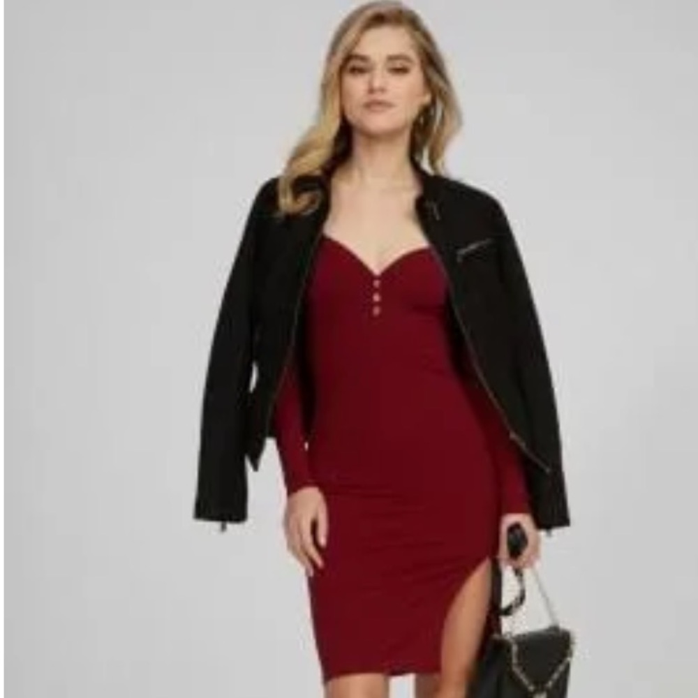 G By Guess Evelyn off the Shoulder Dress - Picture 2 of 5